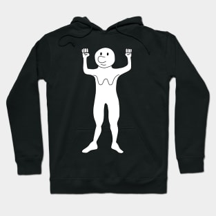 double biceps pose Hoodie